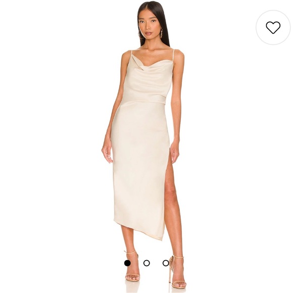 Champagne Midi Dress - Picture 1 of 4